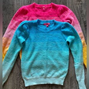 Lilly Pulitzer XS ombré gradient sweaters